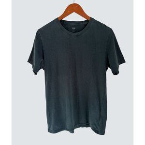 Uniqlo Mens Supima Cotton Blue Green Crewneck T-Shirt Size M